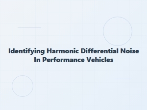 Diagnostic Guide for Harmonic Differential Noise